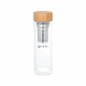 Garrafa térmica com infusor